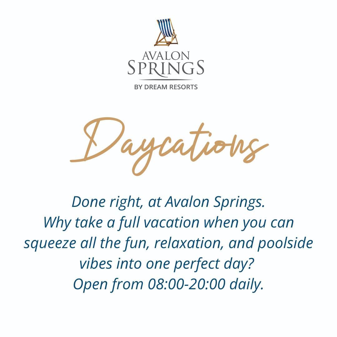 More Fun for less🥳 Discover... - Avalon Springs Resort | Facebook