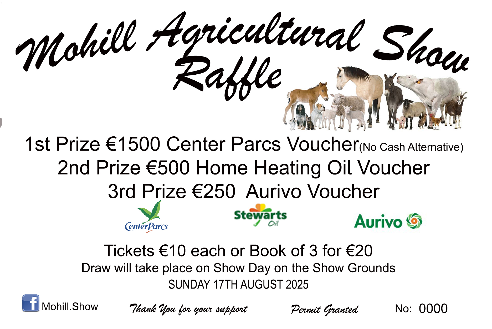 Mohill Agricultural Show Raffle
