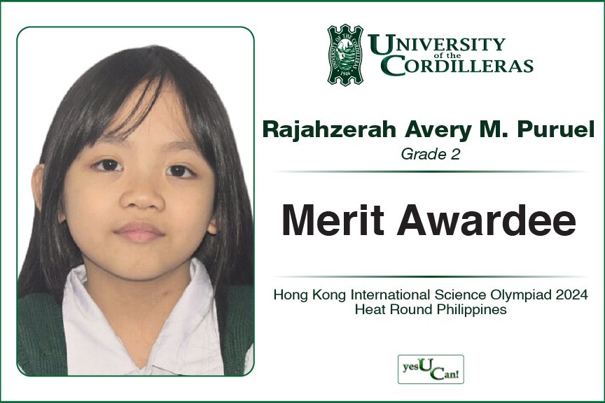 Congratulations to... - University of the Cordilleras