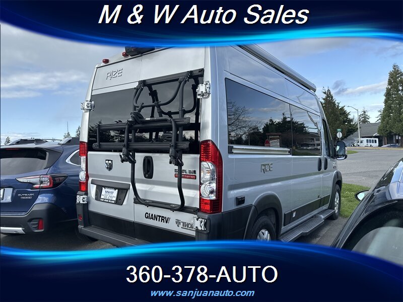 2021 Ram ProMaster 1500 136 WB Thor Rize, 18M - RVs & Campers - Friday ...