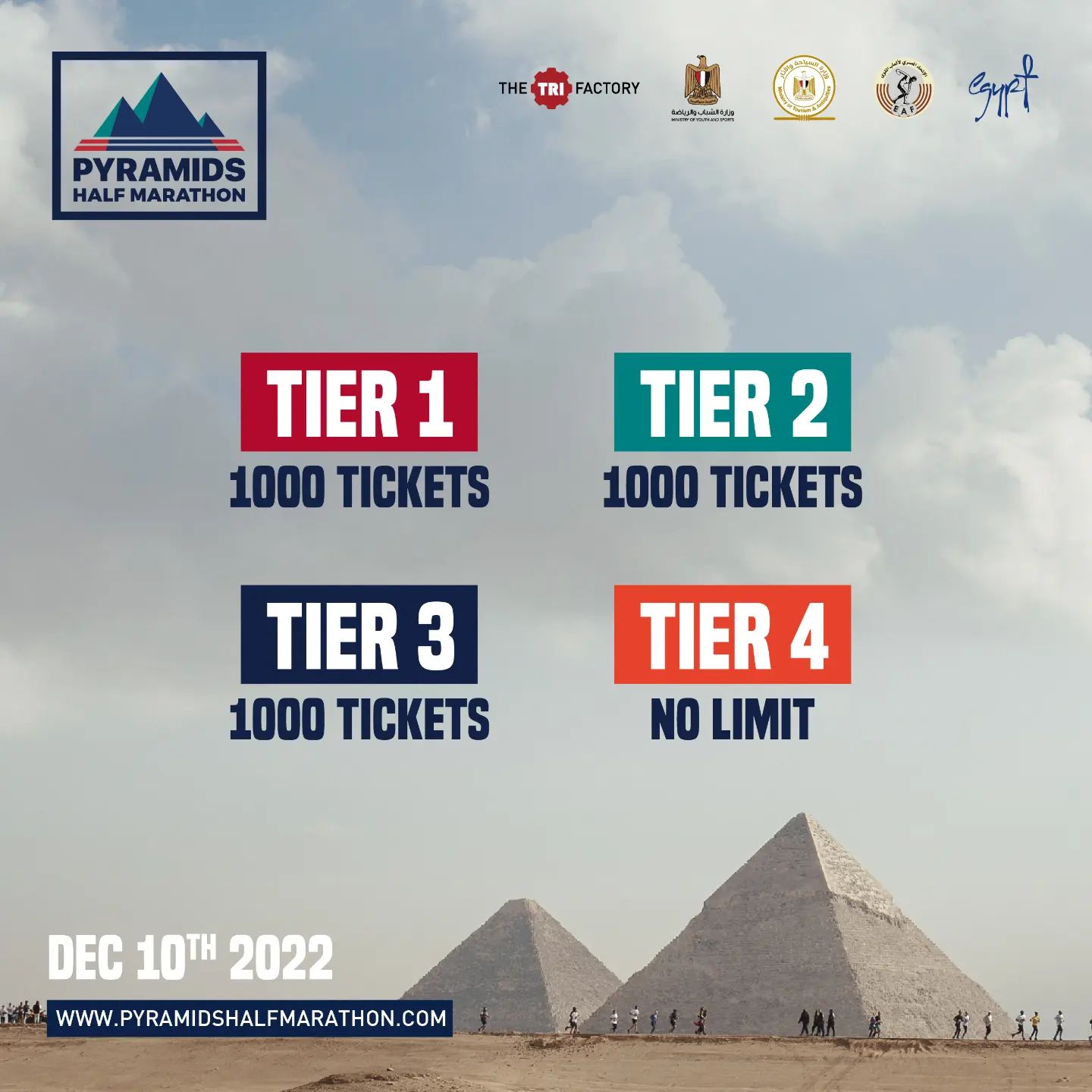 #RaceThroughHistory: Registration... - Pyramids Half Marathon