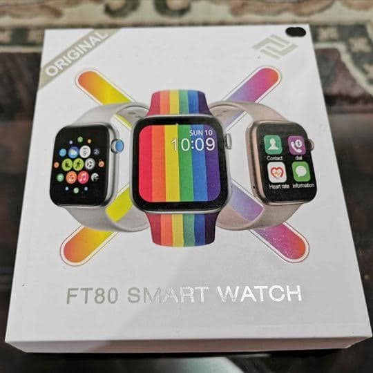 Jadeed Mart - New SmartWatch with 2021 Update Model FT80⌚⌚... | Facebook