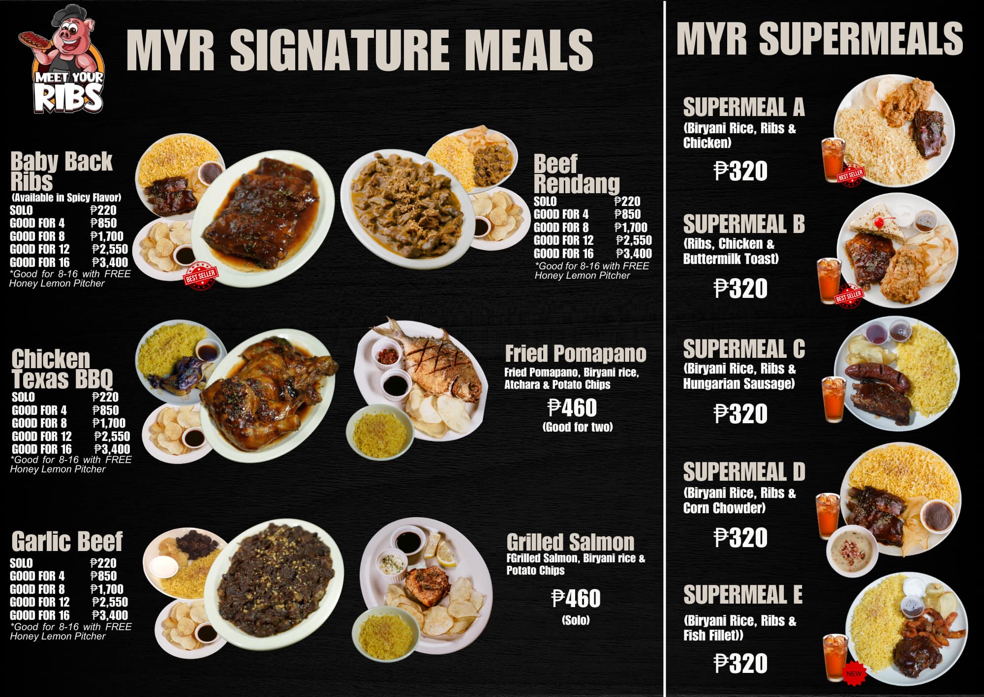Meet Your Ribs - Meet your Ribs UPDATED MENU 2024 🤤😋 OPEN... | Facebook