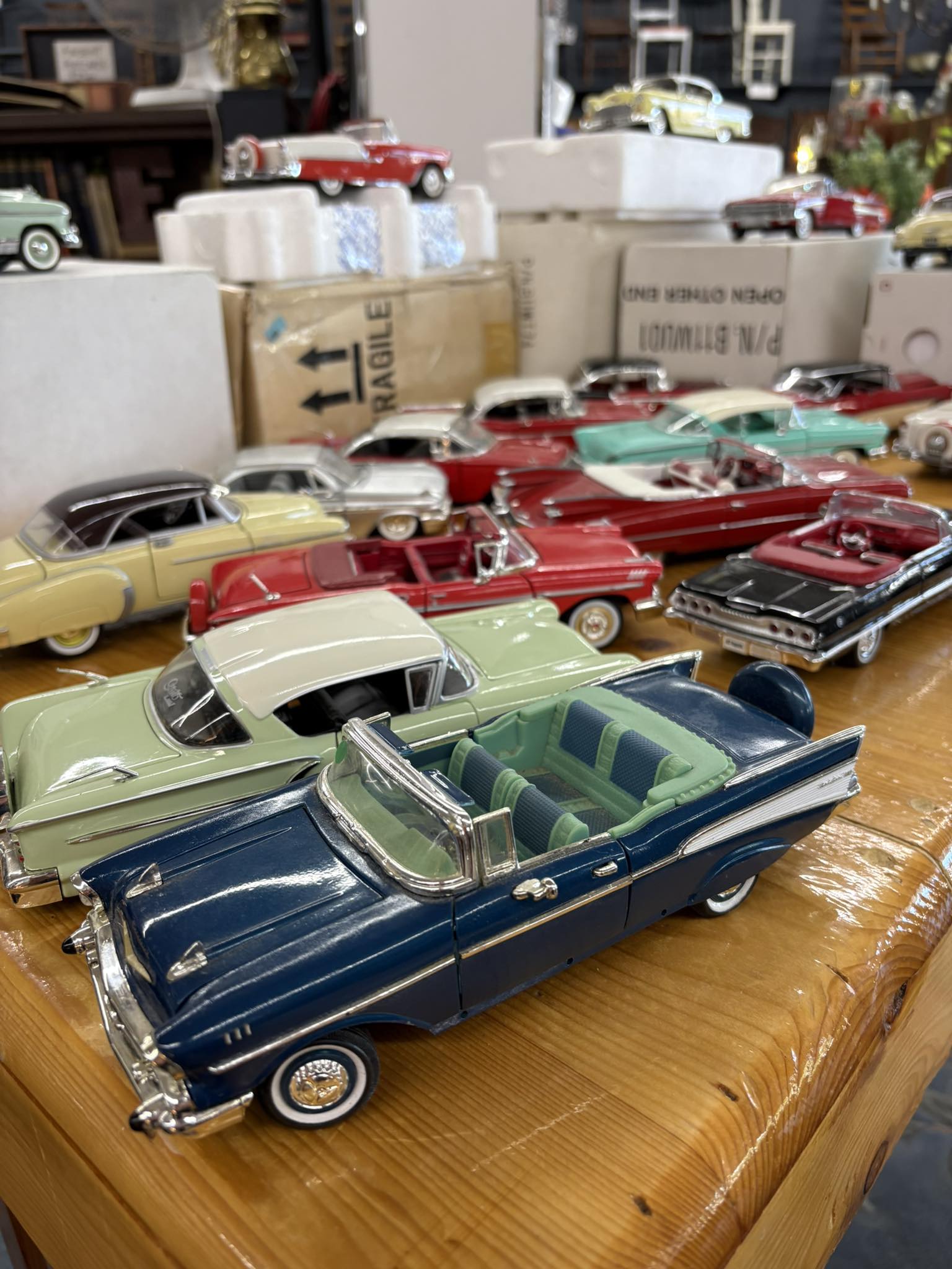 Franklin Mint 1:24 scale die-cast model collection