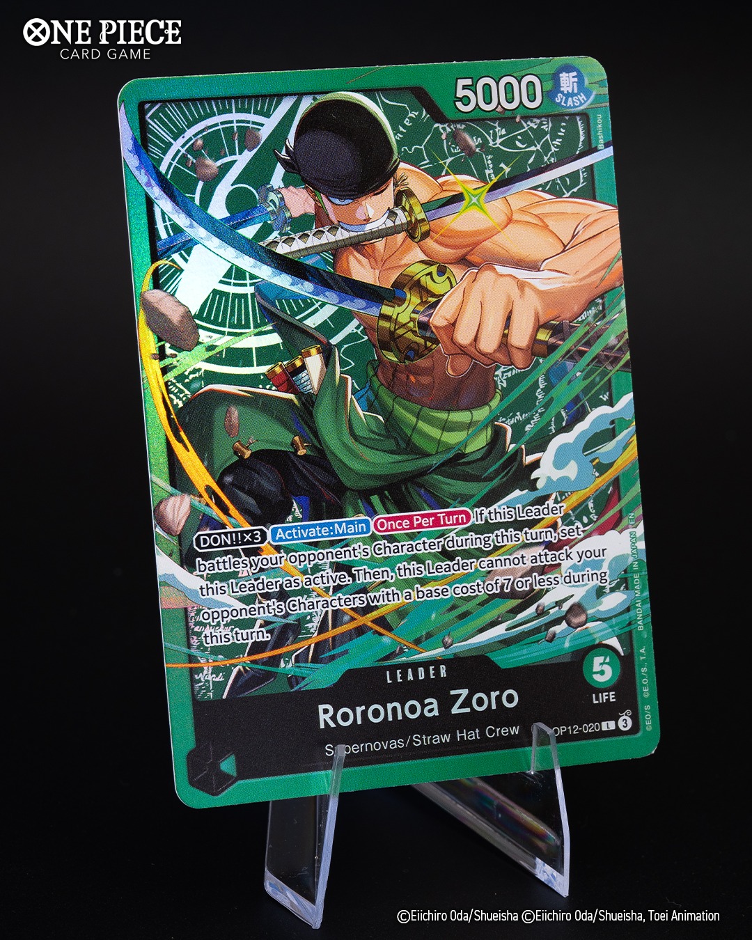 zoro one piece tcg deck TCG: Starter Deck- Green Roronoa (ST-32) this card game will be released in Japan in July 2022 as part of One Pieces 25th Green) Roronoa Zoro  FEATUREONE
