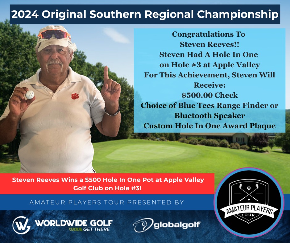 Congratulations to Steven... - Amateur Players Tour - Upstate