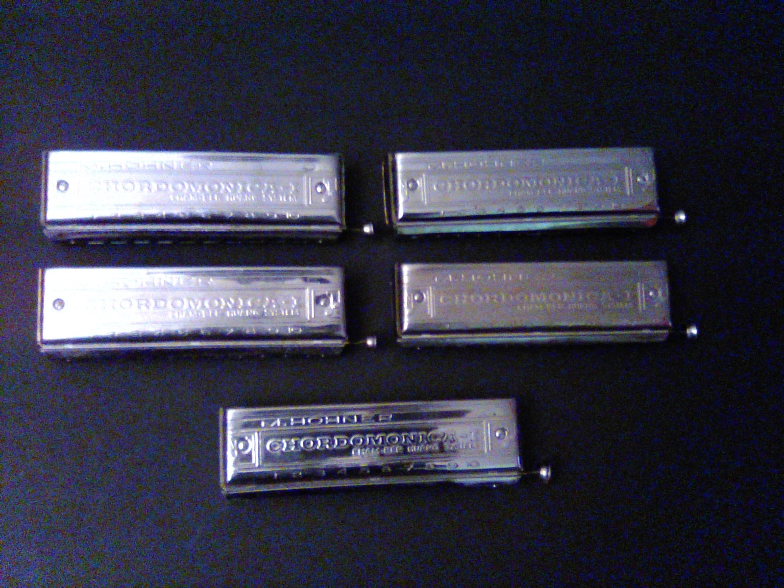 Hohner Vineta orchestra chord harmonica features and collection