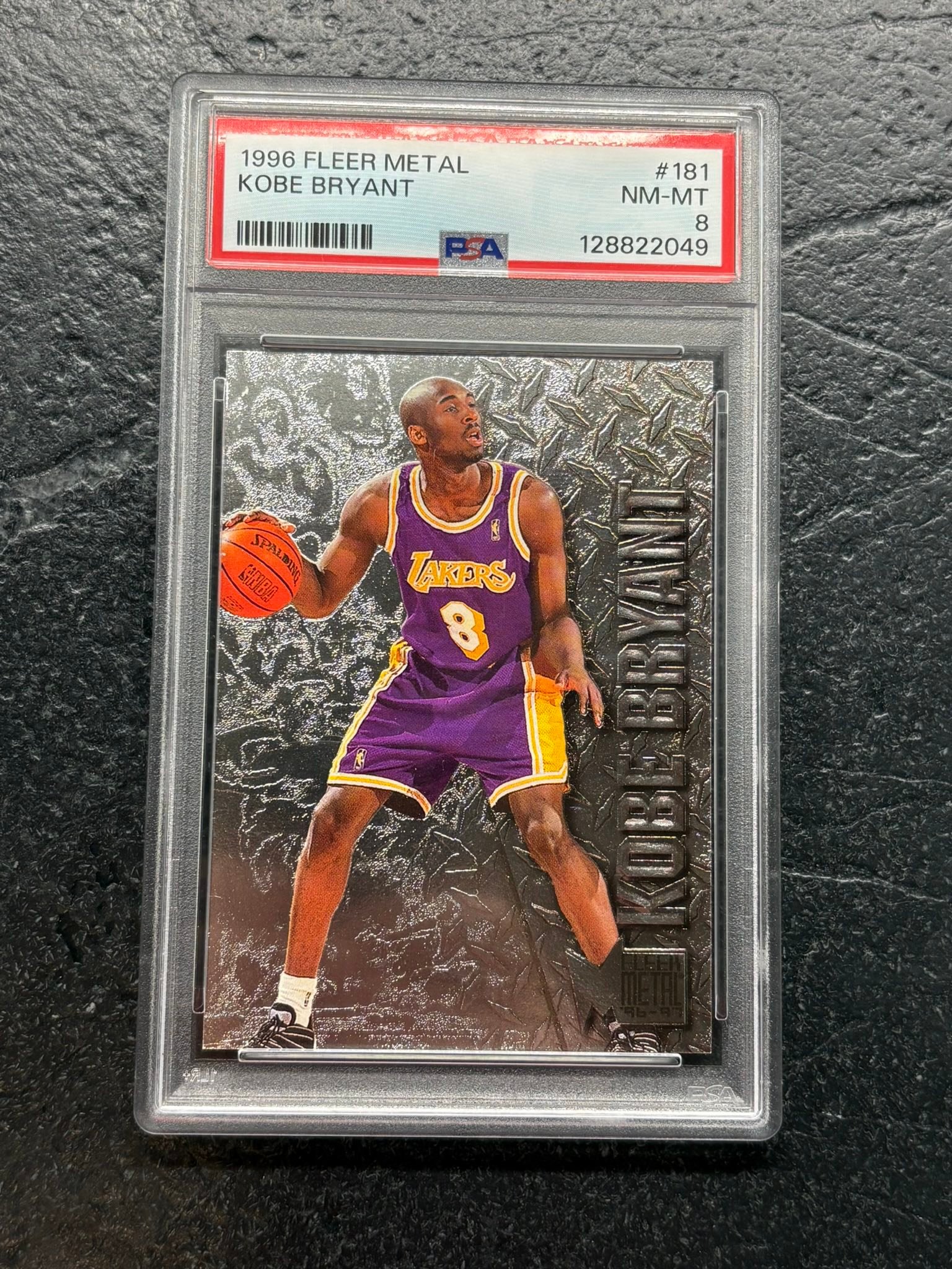 Pricing for precious metal rc psa 8