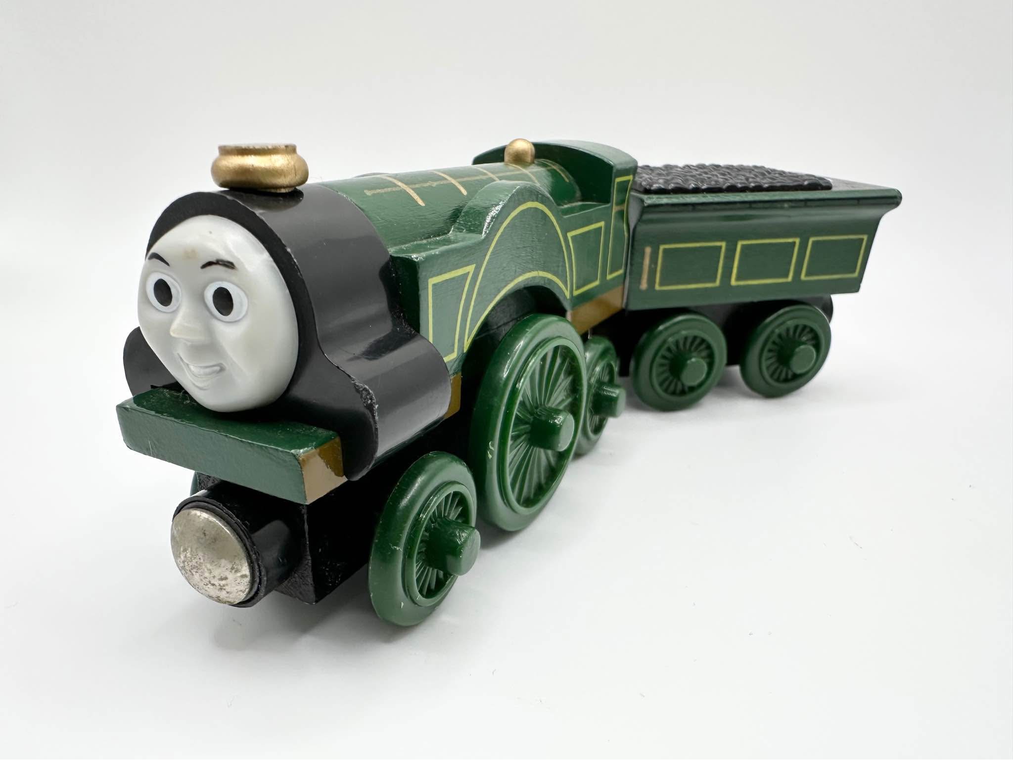THOMAS-THE TANK ENGINE Tender Wooden Magnetic Railway Train Truck Cars