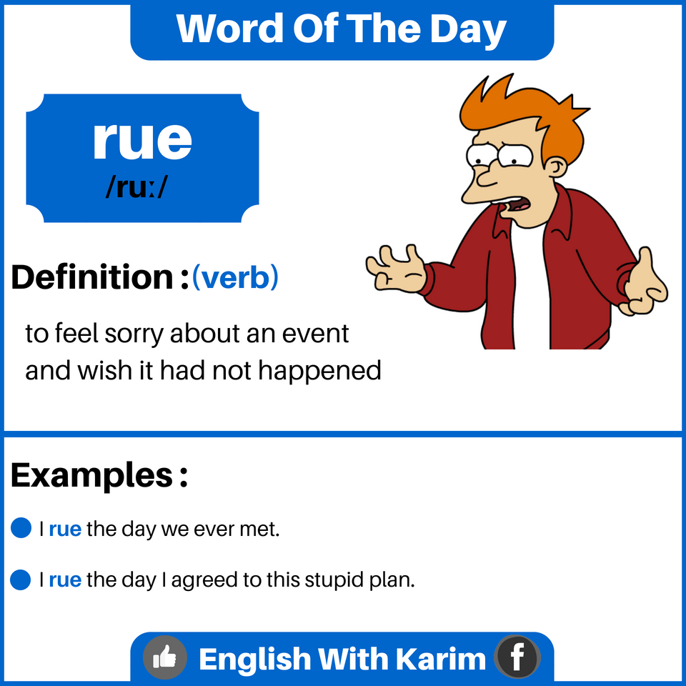 English - Word of the day 