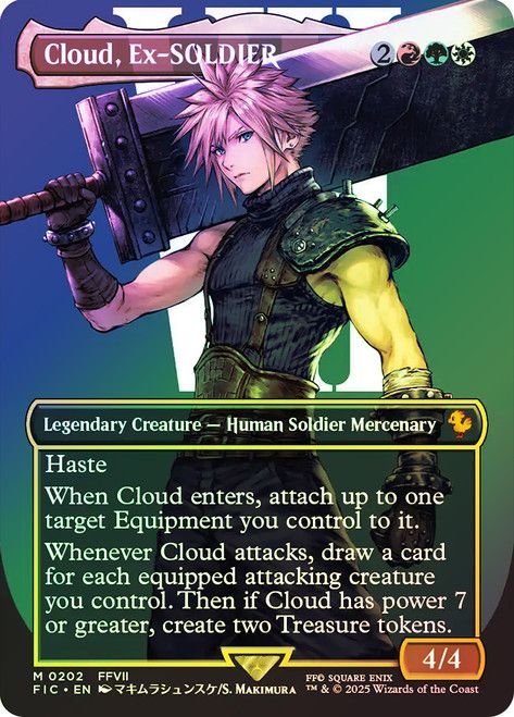 For Sale: PSA 10 Cloud EX Soldier Surge Foil - $500