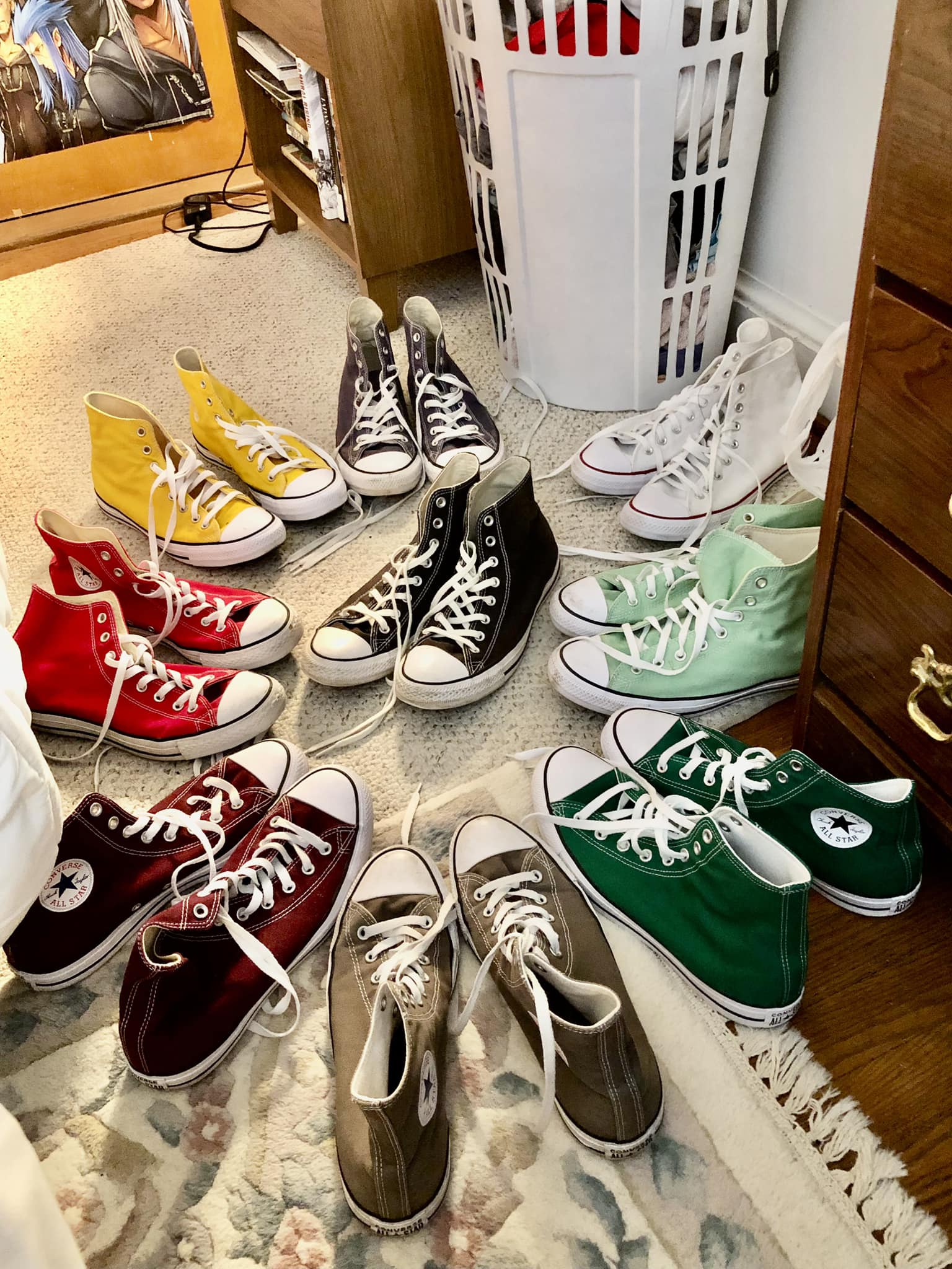 Converse Chucks from the late 70s to 1984