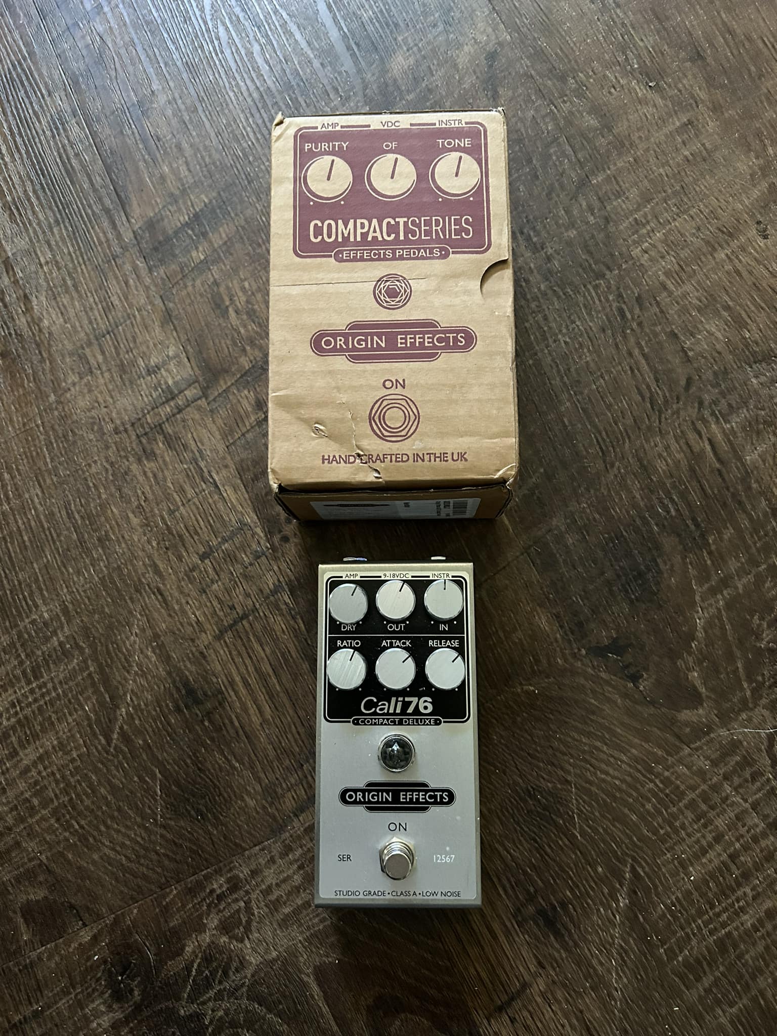 Is this a genuine Cali76 compressor pedal?