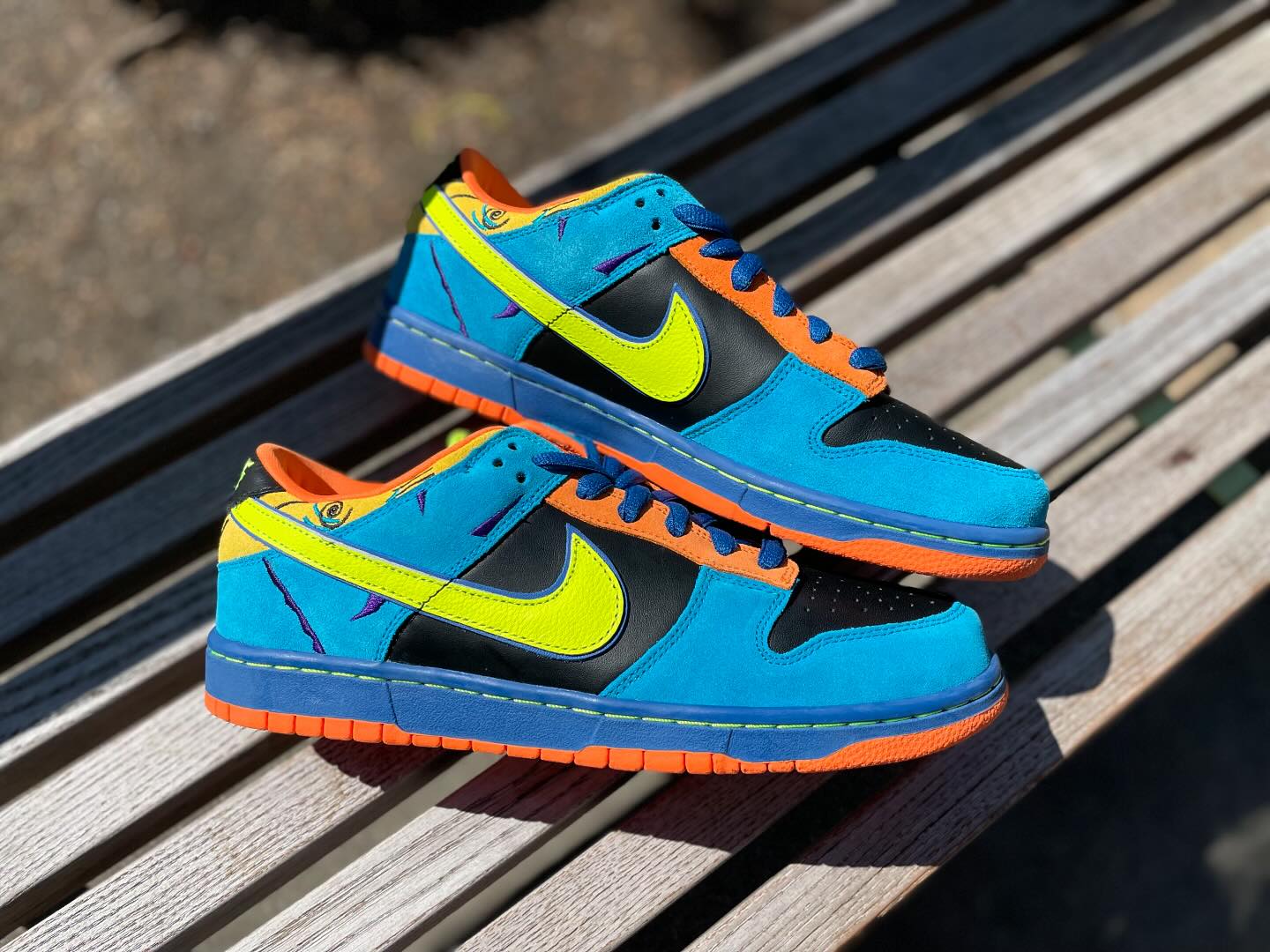 Embrace the skateboarding culture with these Skate or Die SBs 