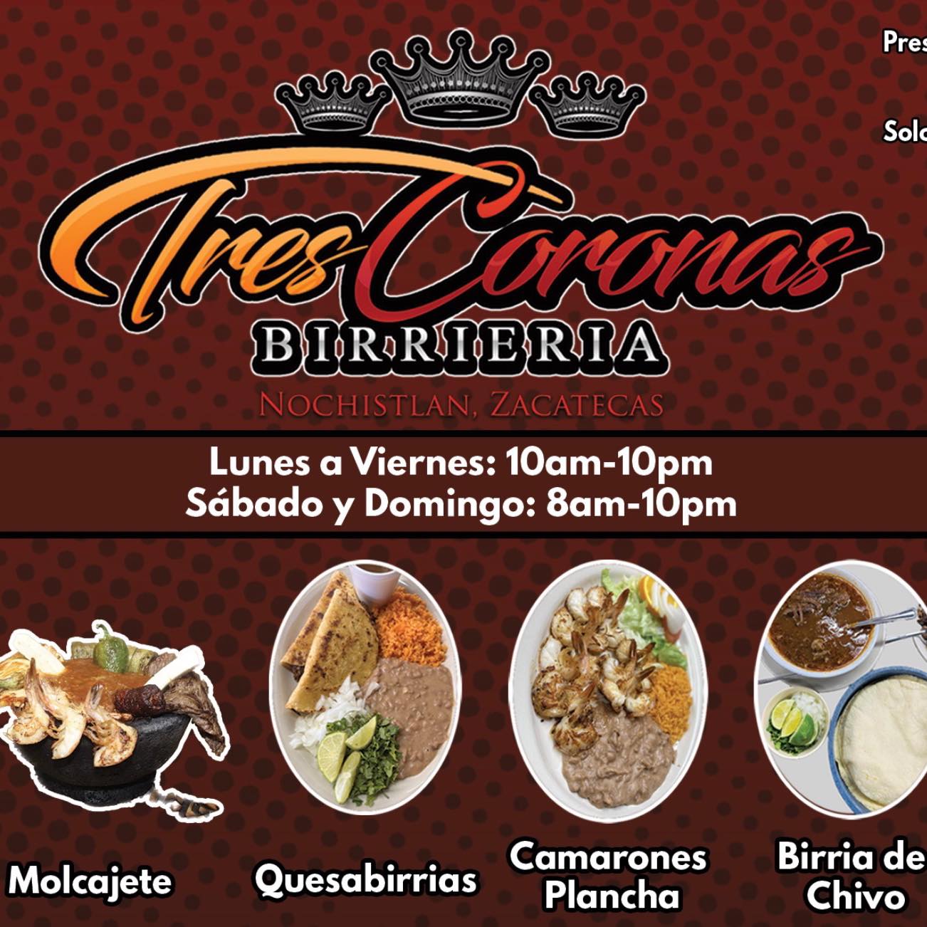 📍1150 E Seminary Dr, Fort Worth, Tx, 76115 | Birrieria Tres Coronas Get ...