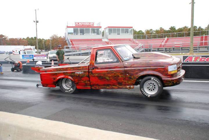 74 Ronnie Gaska being fast as lightning at egg harbor