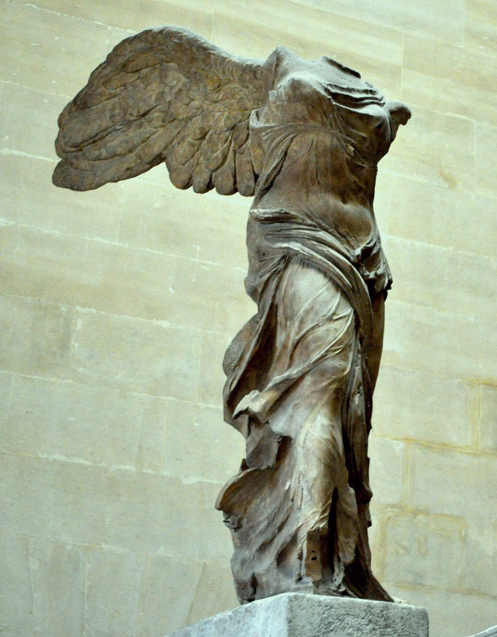 Nike - Winged Goddess of Victory - Alabaster Small Statue The Midnight Deer