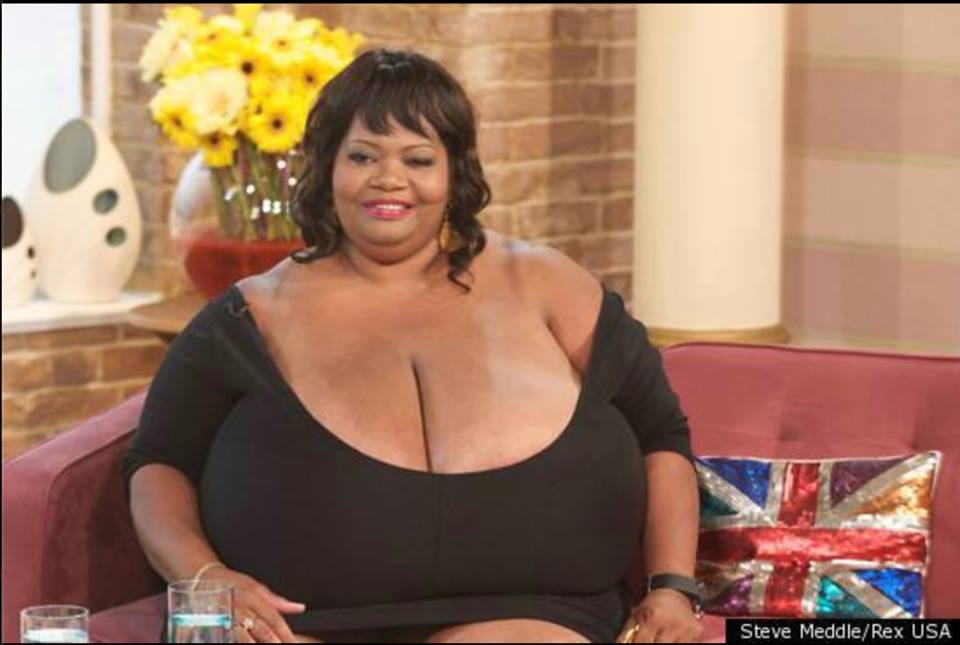 norma stitz green dress Stitz, a 52-year-old from Atlanta, Georgia, has the world's largest natural breasts (as reportedly confirmed by Guinness) -- 102ZZZs. That's 3.5 feet of cleavage and each side weighs in at whooping classic design