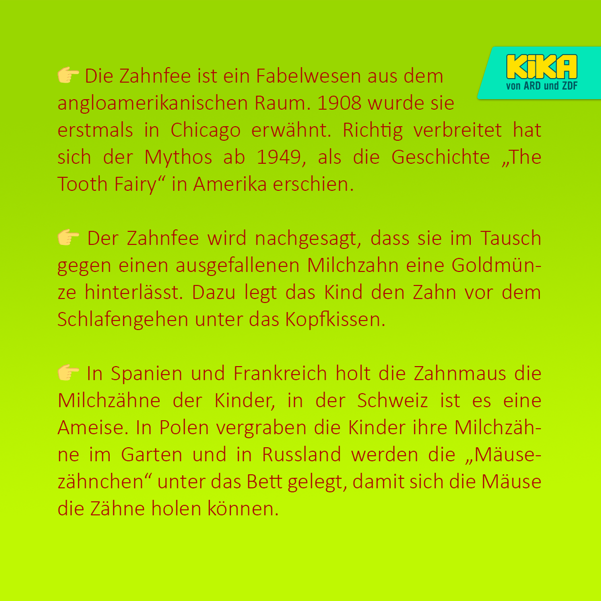 Kika Der Erste Wackelzahn Ist Fur Kinder Etwas Ganz Facebook