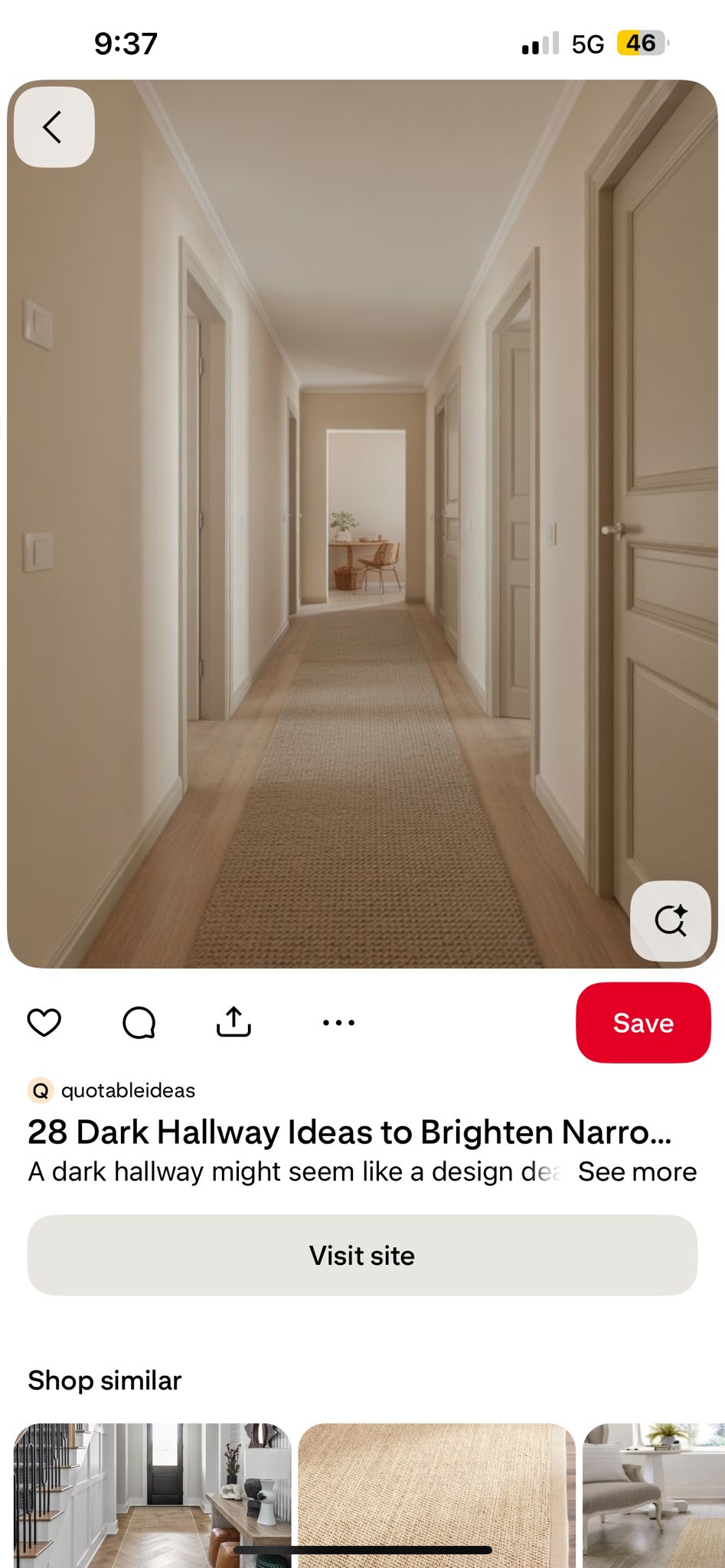 Home Design and Decor | Spam me with your neutral hallways that have ...
