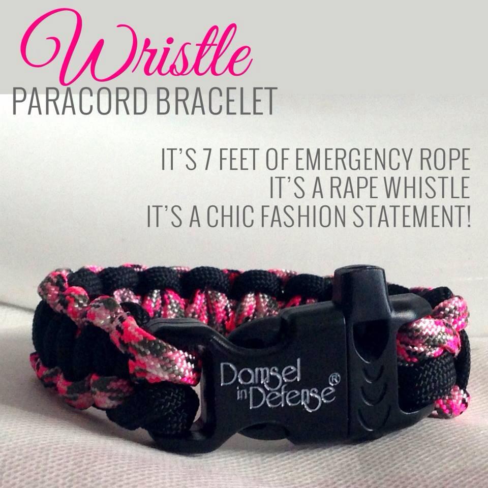 Craft County Make Your Own Survival Bracelet Kit - 20ft Paracord & Firestarter/Whistle Buckle