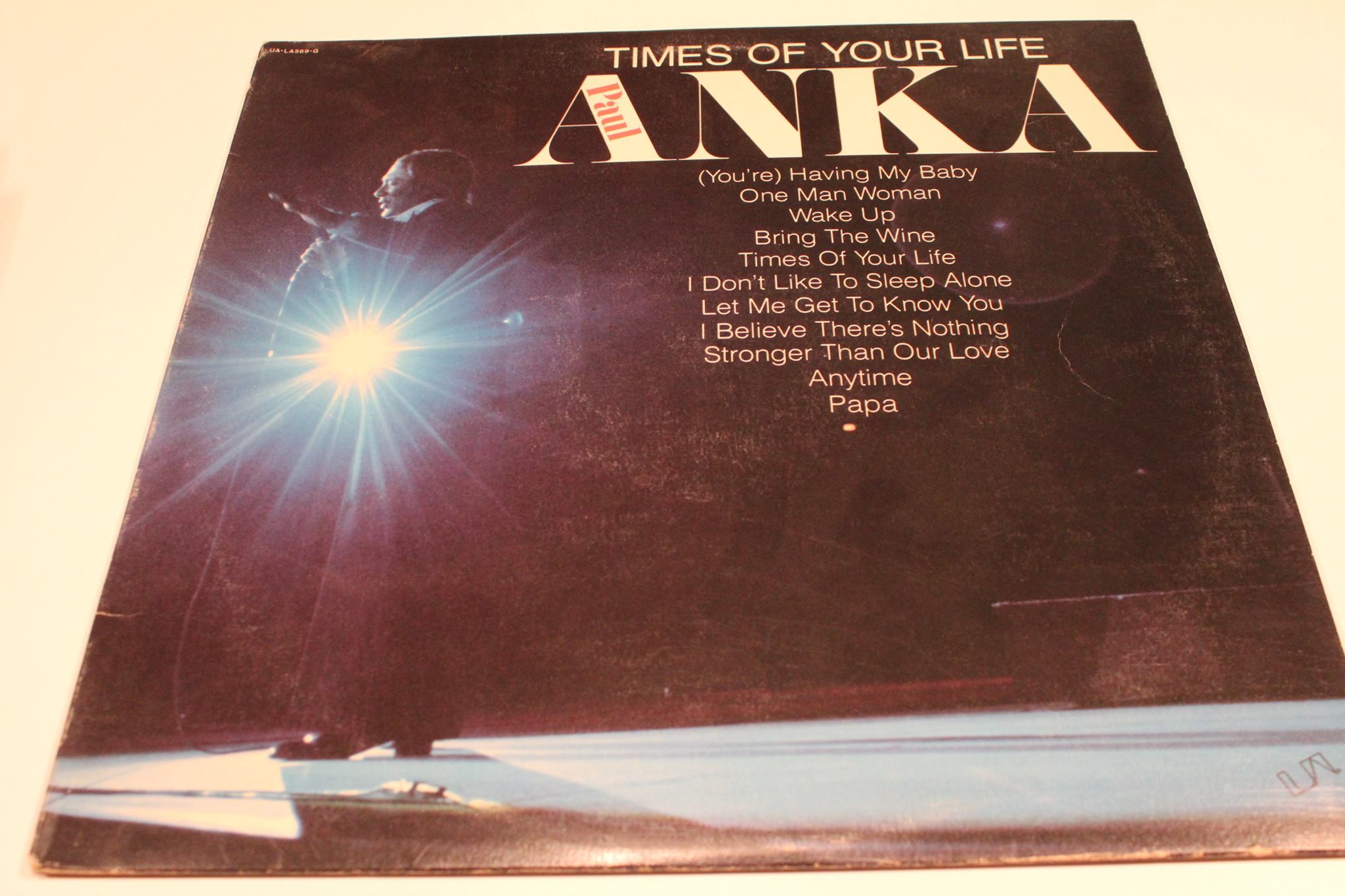 Paul Anka's debut 45rpm B-side release