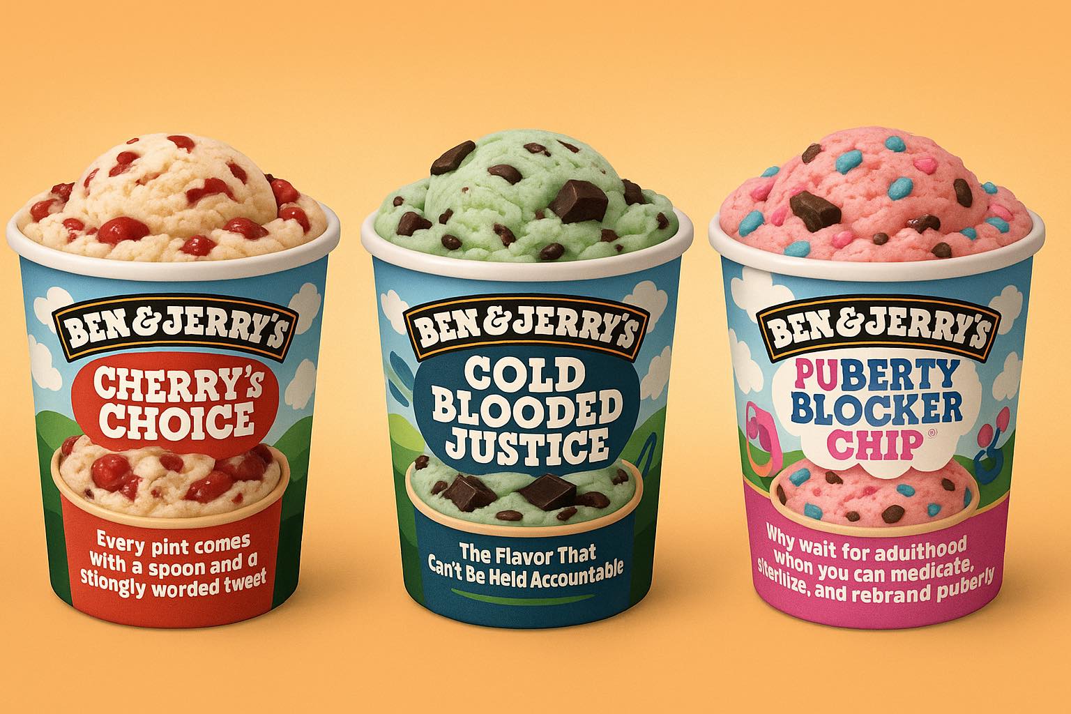 Ice Cream With Political Themes