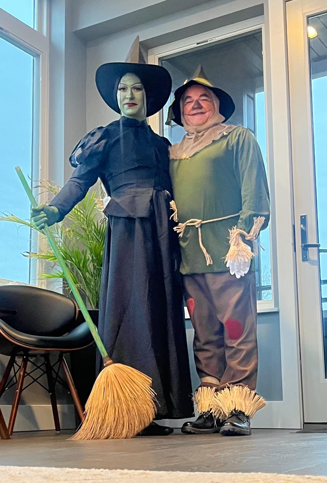 Wicked Movie | A lil Elphie and Scarecrow action | Facebook
