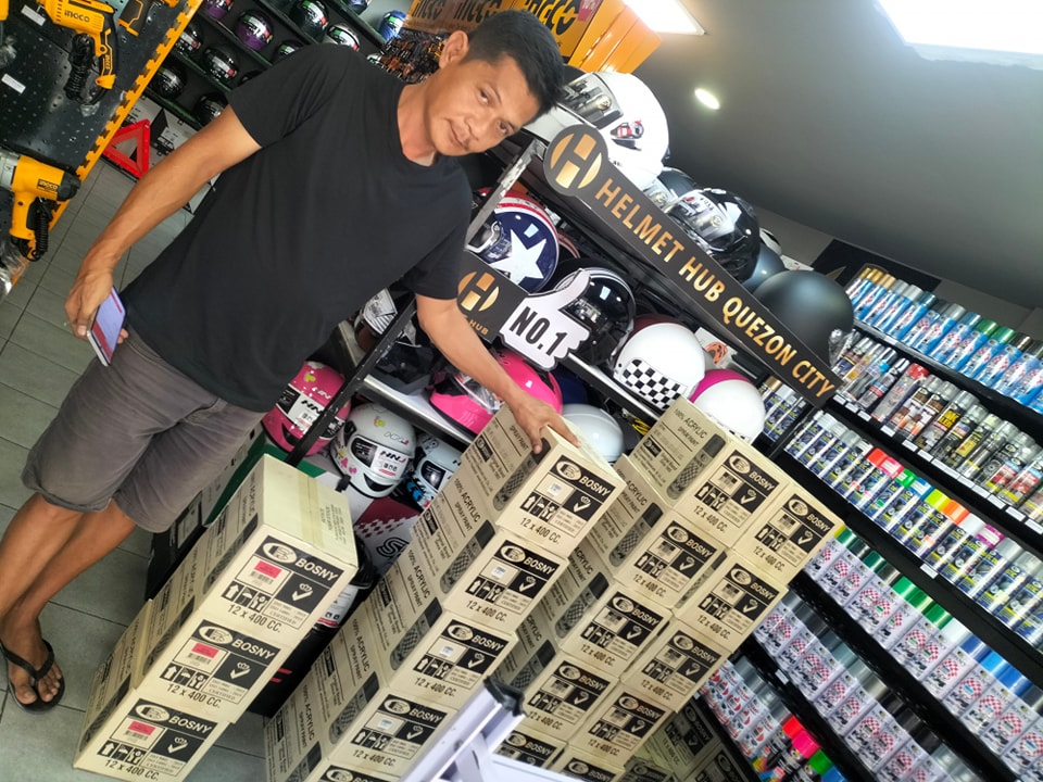Bosny - Visit our store Bosny Spray TIMOG QUEZON CITY Bosny Spray Paint ...