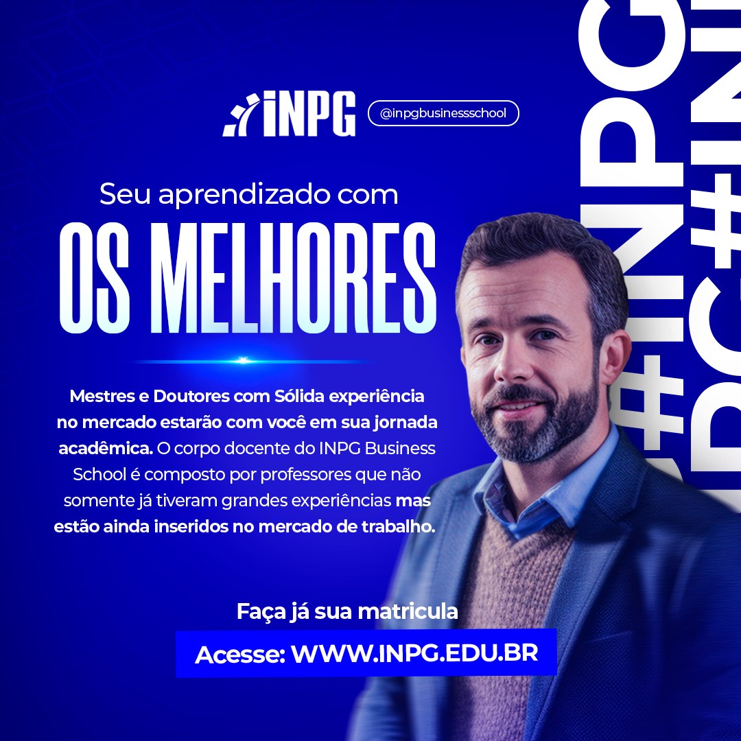 INPG - 🎓 Conheça Nossos Professores: Especialistas que Transformam! 🎓 ...