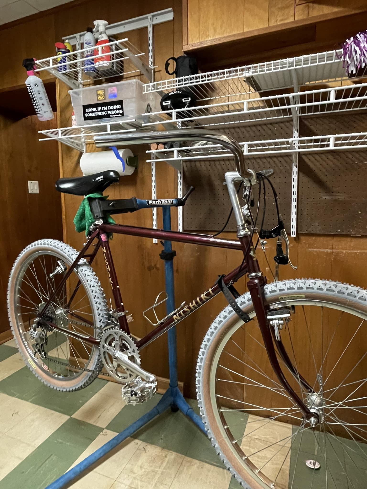 Iffy tire clearance on 1985 Nishiki Bel-Air MTB