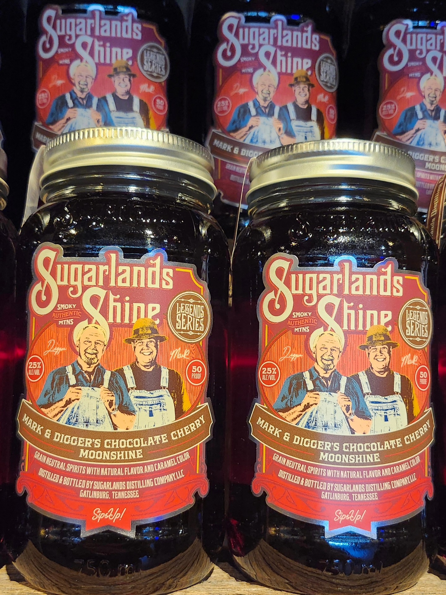 It's here!😃 The moonshiners have their Chocolate Cherry Moonshine