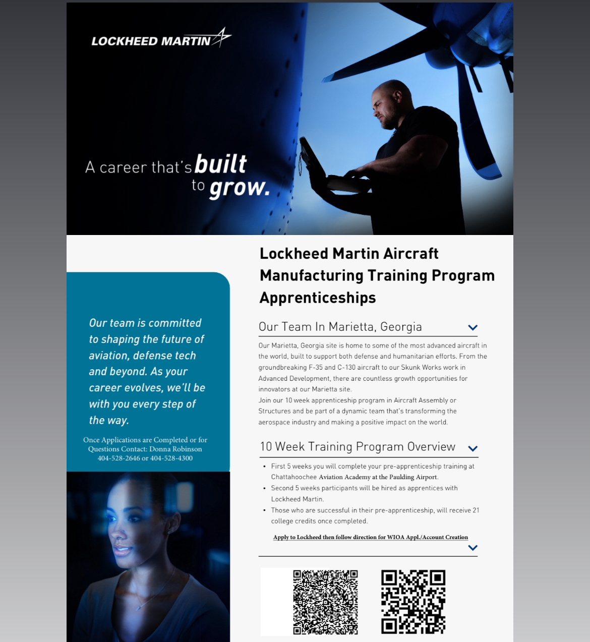 CobbWorks, - Lockheed Martin is offering Aircraft Manufacturing ...