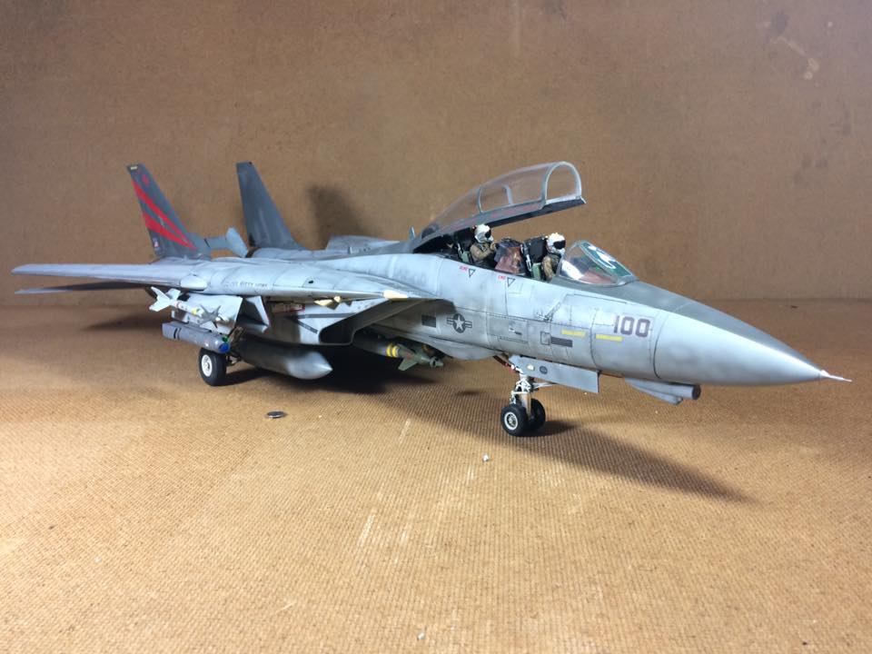 WITTY WINGS F-14 TOMCAT VF-154 BLACK KNIGHTS NF100- 2003