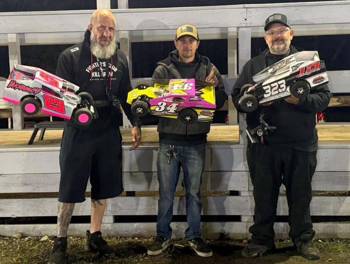 Congratulations to Shawn Kelley and Vinny on their win with JRP R/C and Zeek Gill's products
