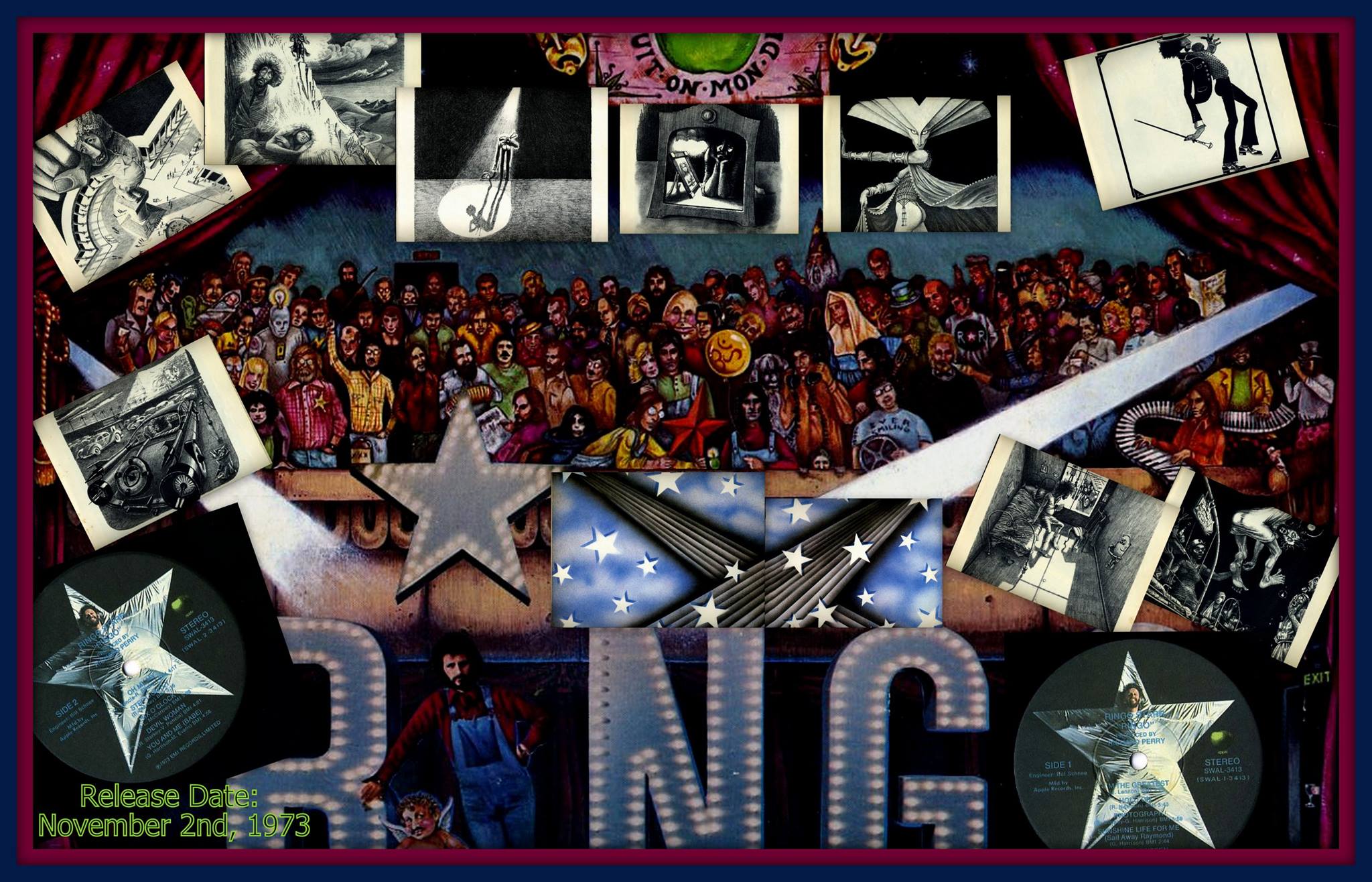 Happy 77th Mr. Starkey! aka Ringo Starr. ☮️ and <3 Ringo Starr 
