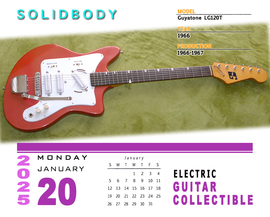 Vintage guyatone lg-127t guitar found