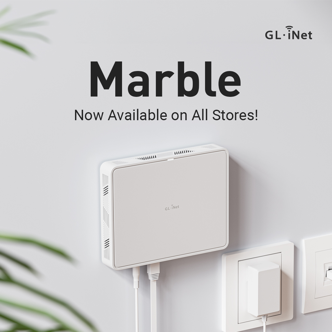 GL.iNet - 🎉 We're thrilled to announce that Marble...