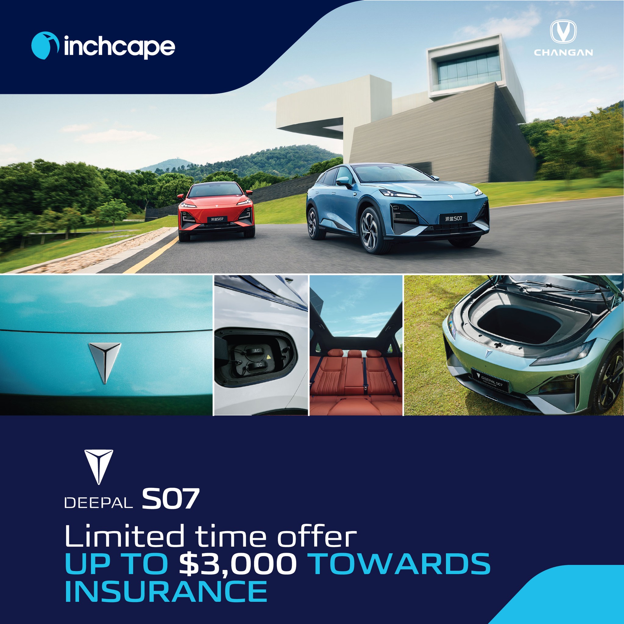 All-electric Deepal S07 SUV available in Barbados