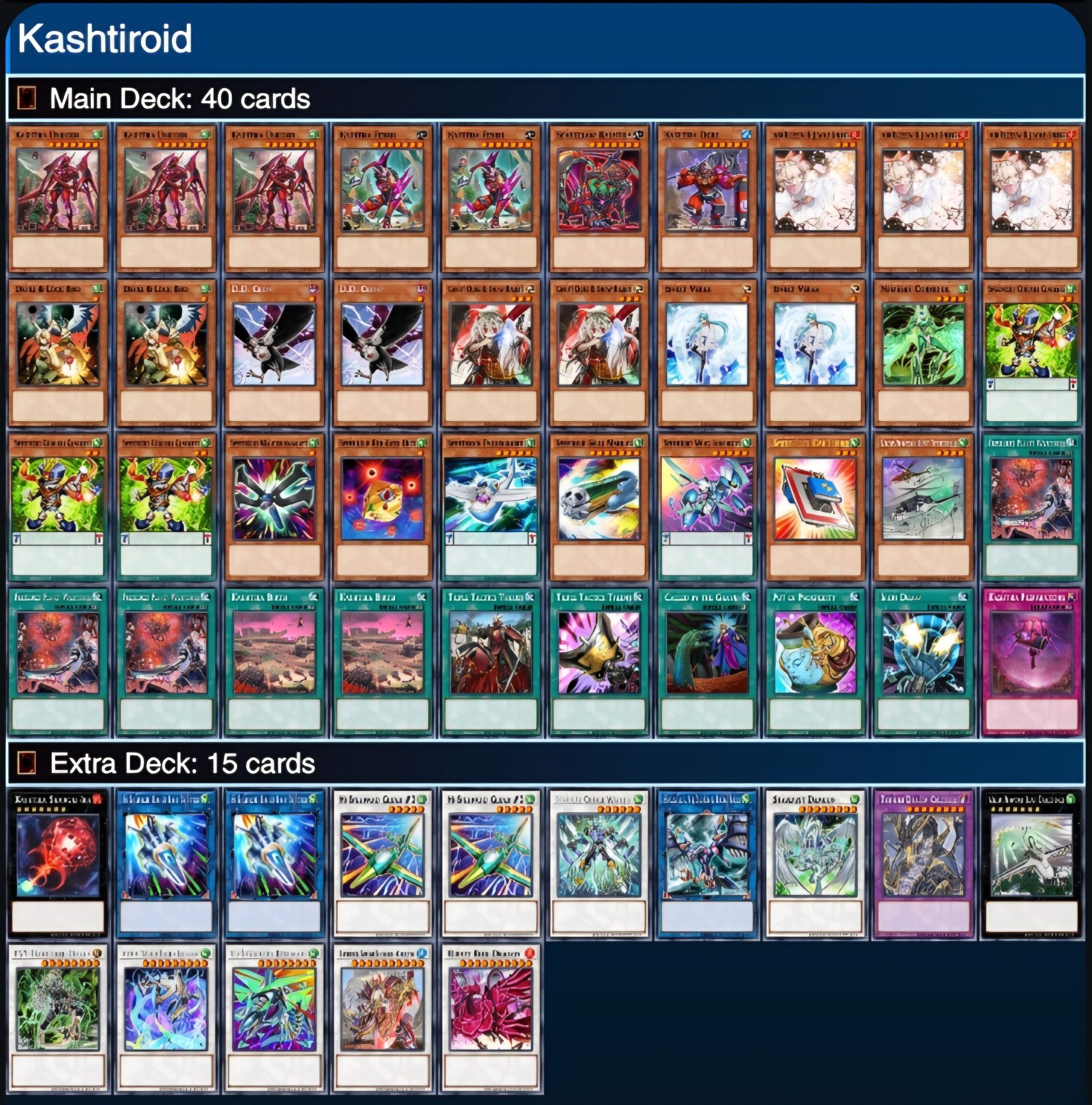 yugioh pro deck build Complete Custom for – Goat Format Structure Deck – Classic Competitive Retro : Toys & Games Yu-Gi-Oh! Kashtiroid Deck Build with