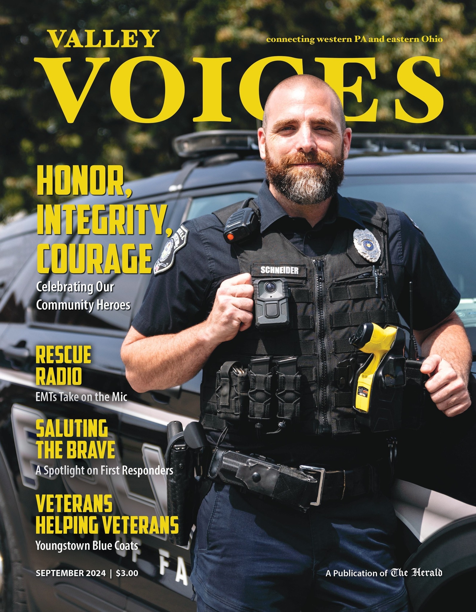 Valley - On the Cover | September 2024: Officer Nicholas Schneider ...