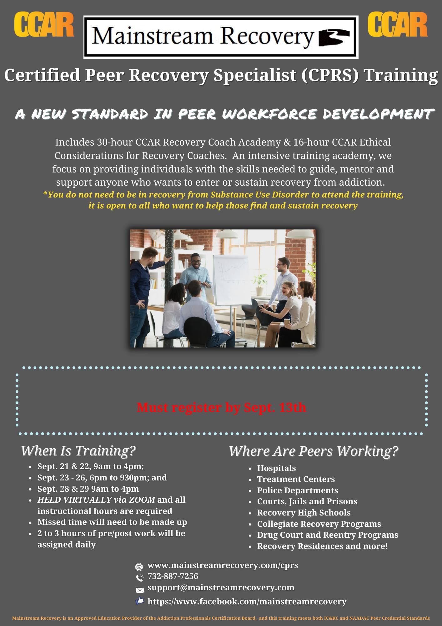 Connecticut Community for Addiction Recovery (CCAR) | Hartford CT