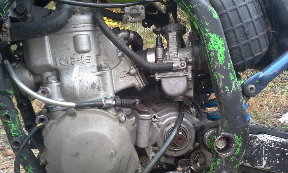 Rebuilding a 1992 KDX 250 engine complexity