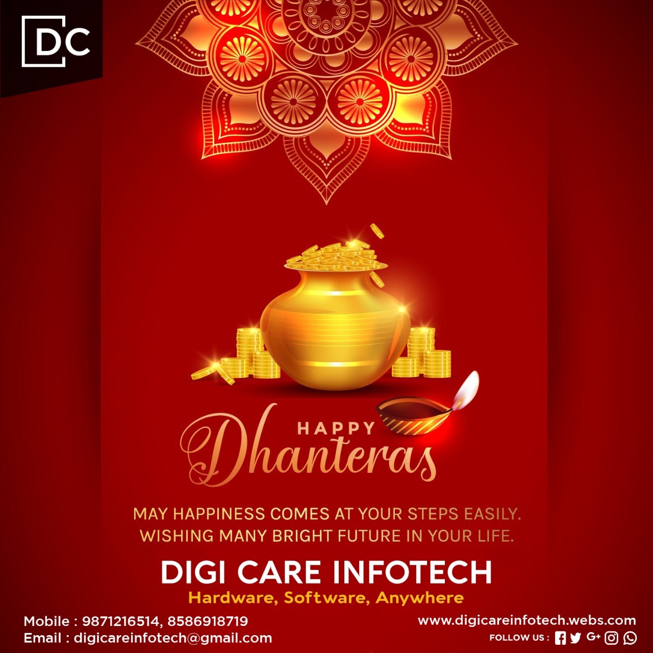 Digi Care Infotech | Delhi