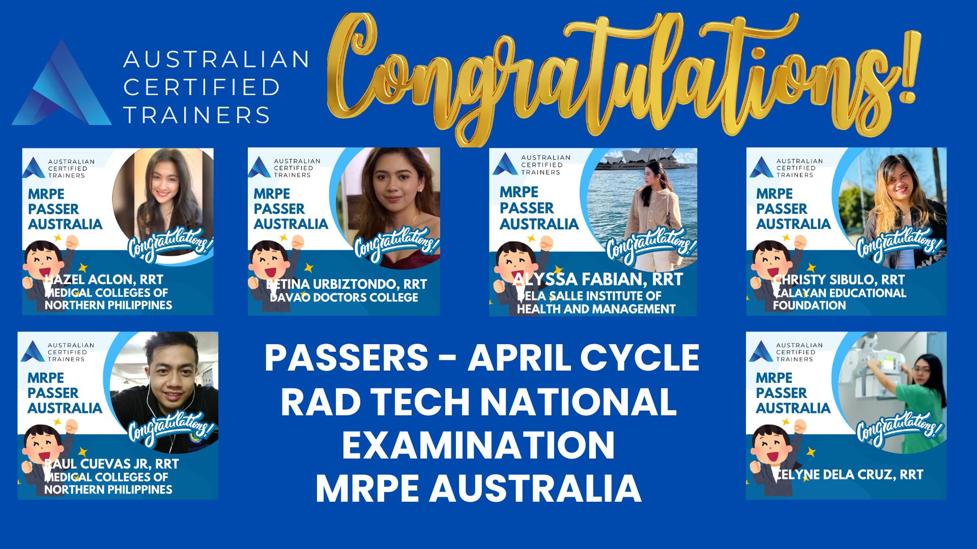 Congratulations to our... - Australian Certified Trainers-ACT | Facebook