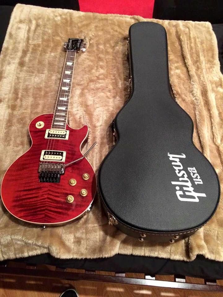 Gibson Les Paul with Floyd Rose tremolo and EMG pickups