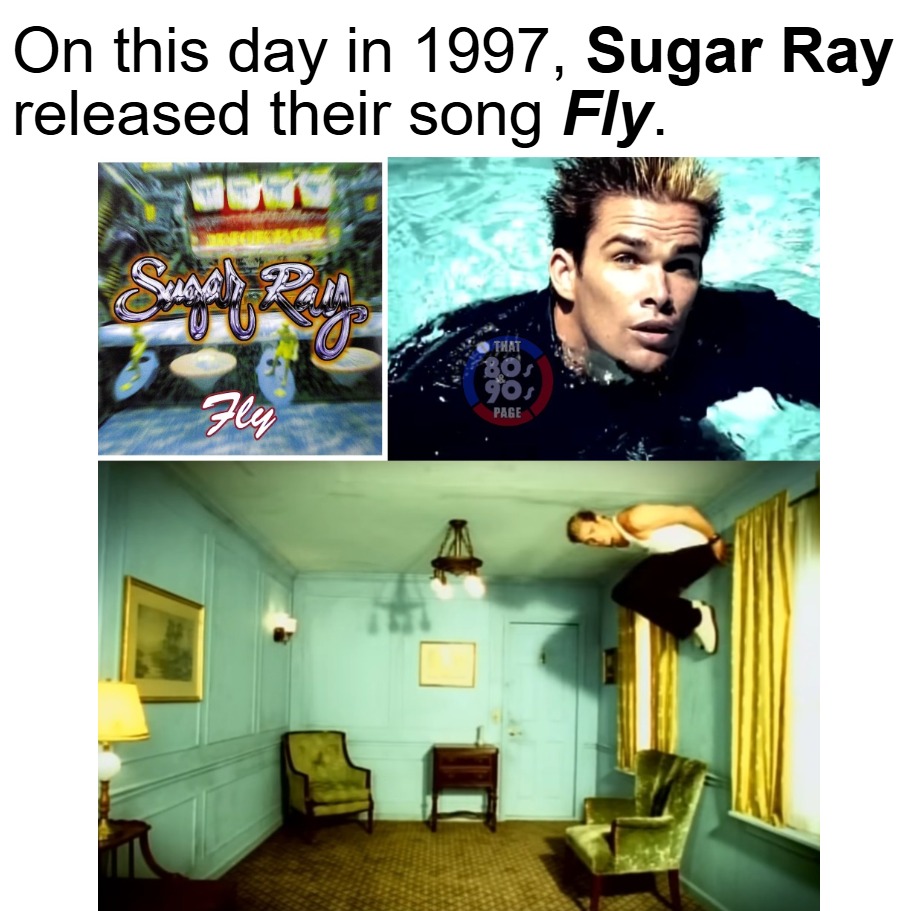 29 years ago today, Sugar Ray released their song 