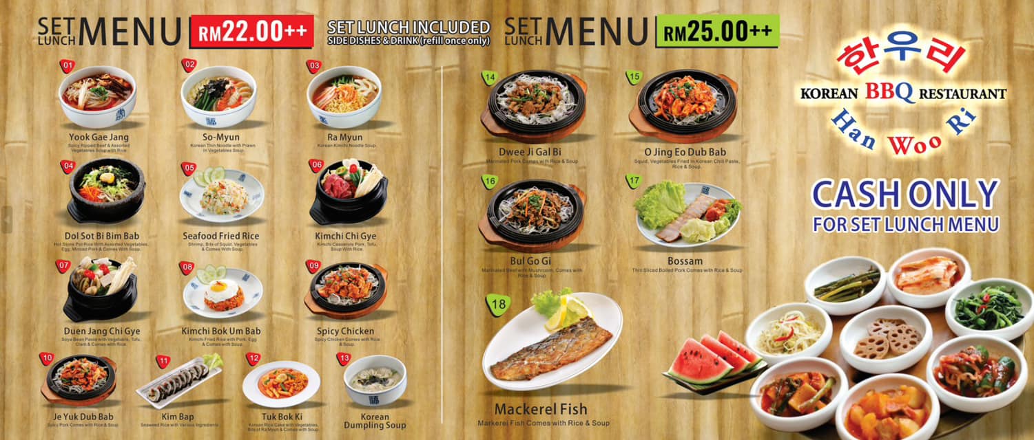 Han Woo Ri Korean BBQ Restaurant - USJ TAIPAN