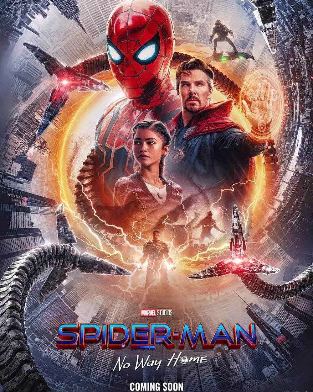Spider-Man No Way Home concept art by Josh Nizzi