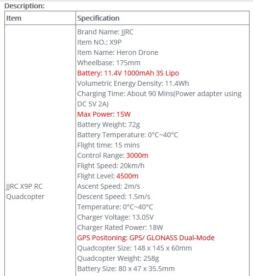 New Heron, also 3s 2.200 mAh: HRON HERON